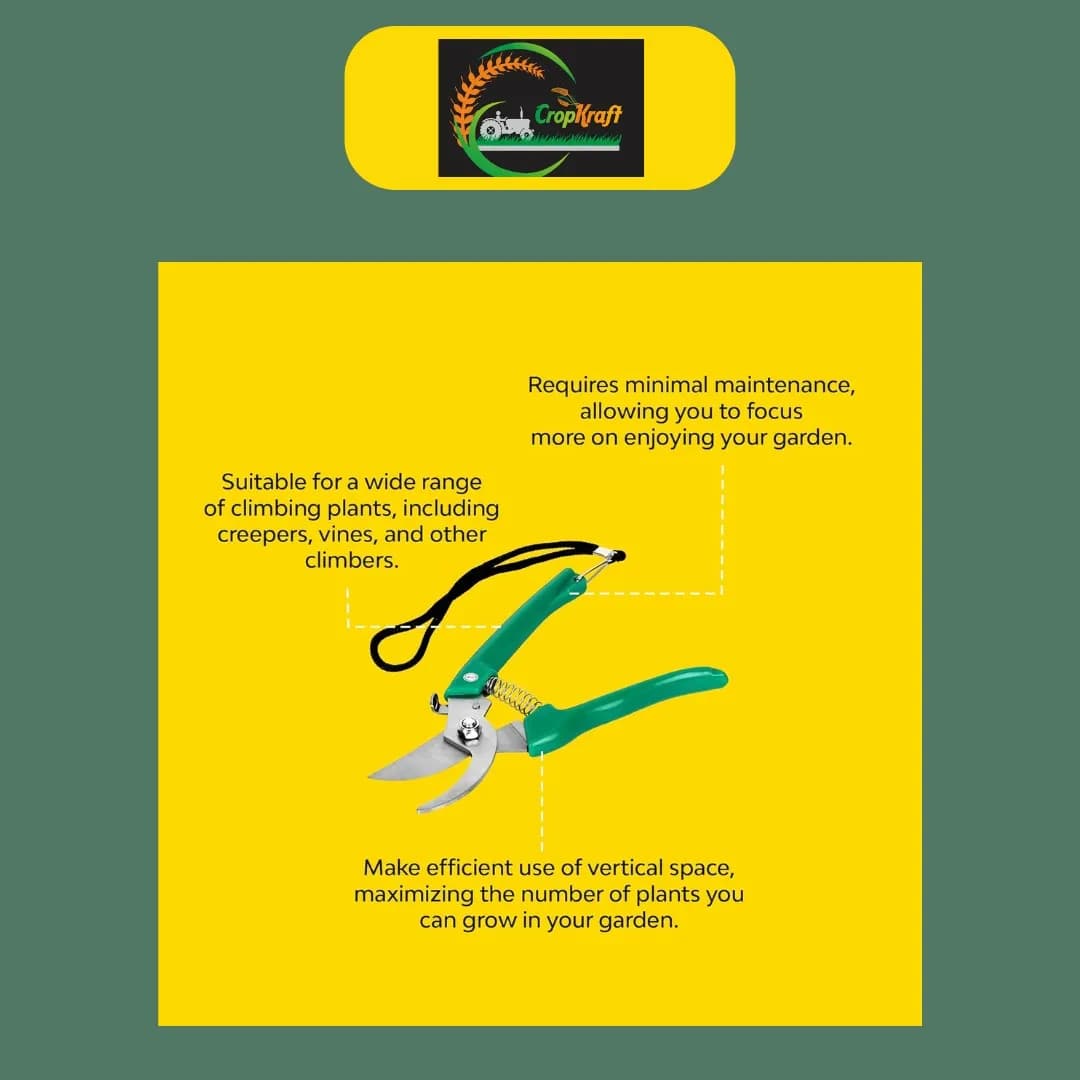 CropKraft Pruner Secauter, Ideal For Deadheading, Trimming, And Shaping A Variety Of Plants - Image 3