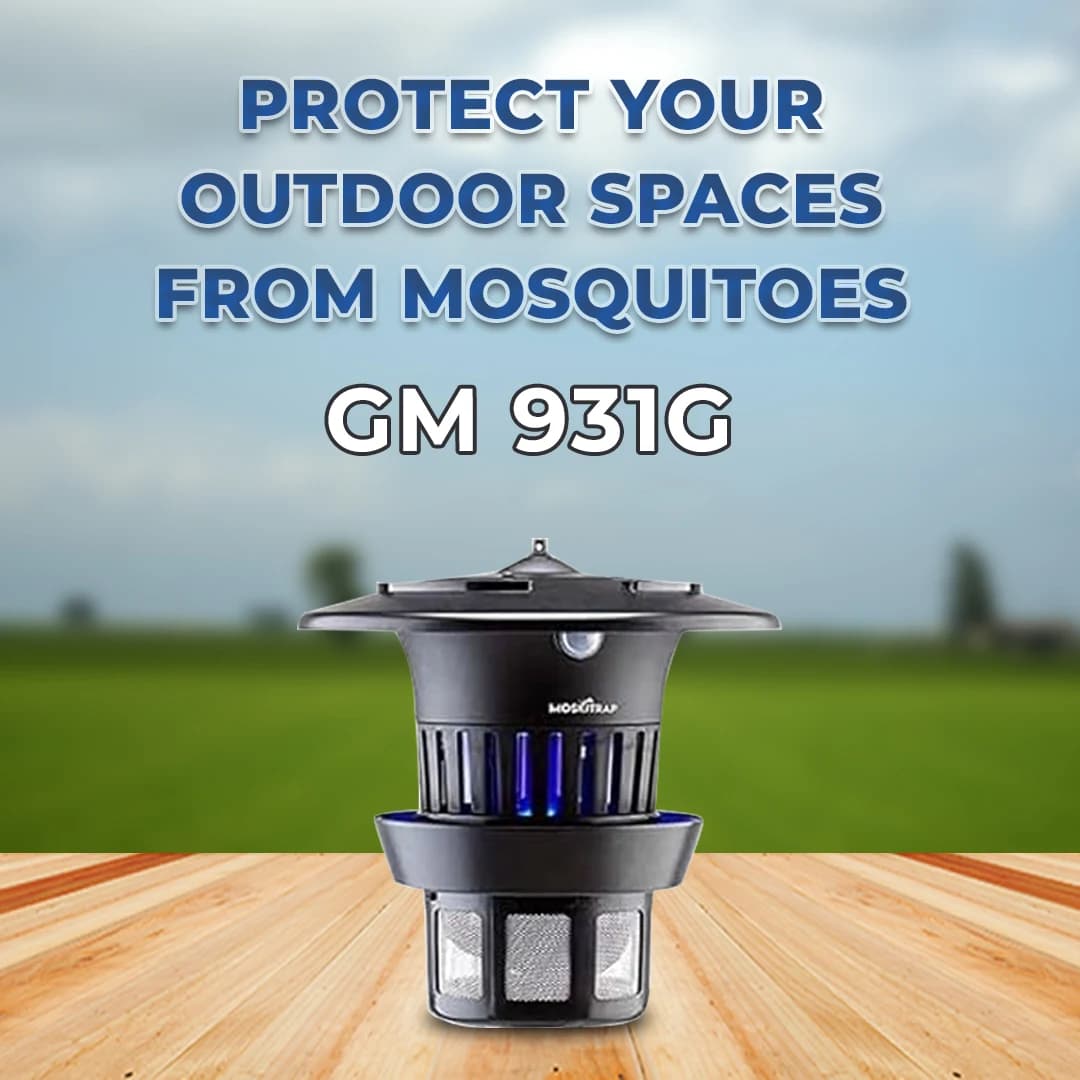 GM 931G Outdoor Mosquito Killer Machine Trap , Covers up to 600 Sq. Ft., Easy To Install And Use - Image 2