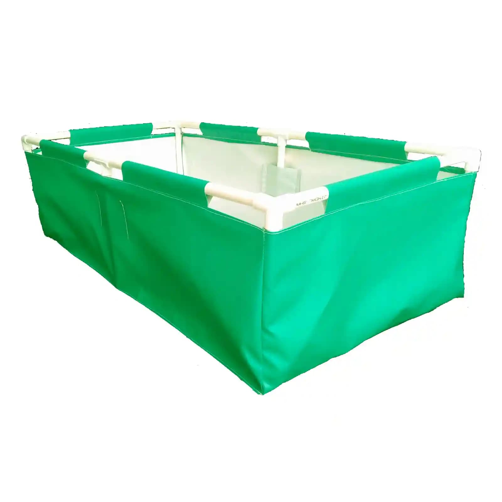 GARDECO PVC Coated Nylon Fabric UV Protected 450 GSM Multi-Color Rectangular Plants Grow Bag with PVC Pipe Support - Image 2
