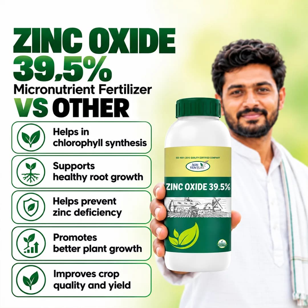 Agriventure Zinc Oxide 39.5% - Liquid Micronutrient fFertilizer, Prevent Zinc Deficiencies In Crops - Image 6