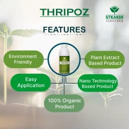 Utkarsh Thripoz, Natural Plants Extract, Against Thrips, Natural Plant Protector For Sucking Pests, Aphids And White Fly 4