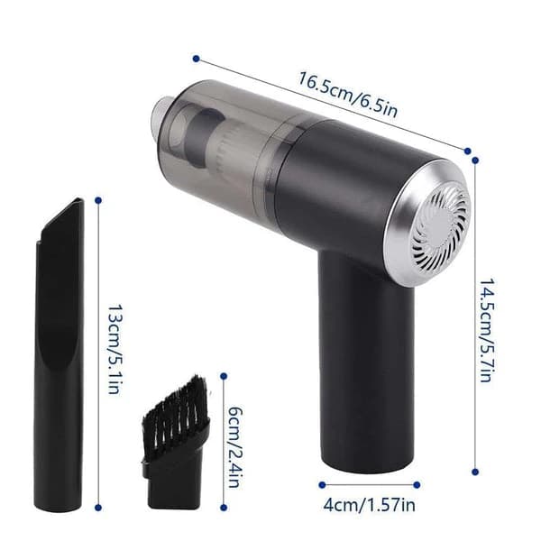 3 In 1 Mini Vacuum Cleaner, Wireless, Rechargeable, Blower, Dust Cleaner For Car & Home - Image 11