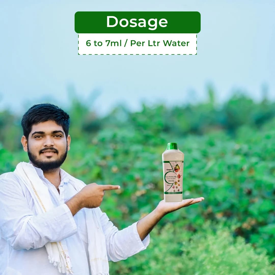 क्रोपैक्स कैलनिट्रा एमजी - कैल्शियम 15%, नाइट्रोजन 10% और मैग्नीशियम 2%, कैल्शियम और मैग्नीशियम का नाइट्रेट्स के साथ संयोजन। - Image 5