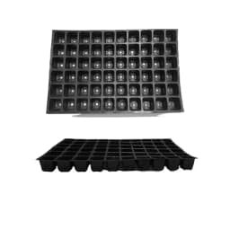 Shivsuraj 60 Cavity Seedling Tray Square Shape Hole Germination Tray, Nursery Tray For Sowing Seeds 9