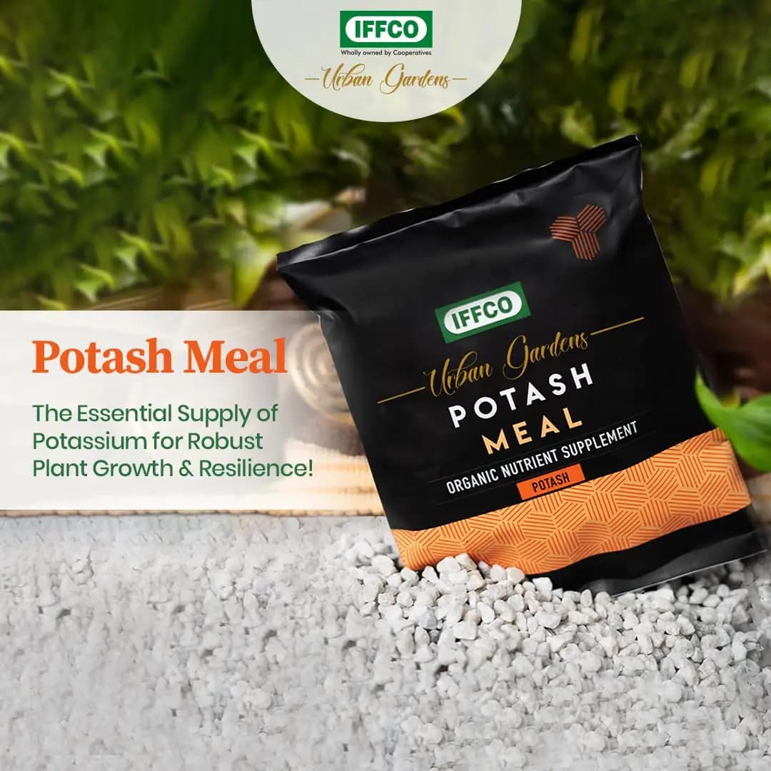 IFFCO Urban Garden Potash Meal, Organic Nutrient Supplement Potash Fertilizer For Plants and Home Garden, Plant Nutrient Supplement - Image 2