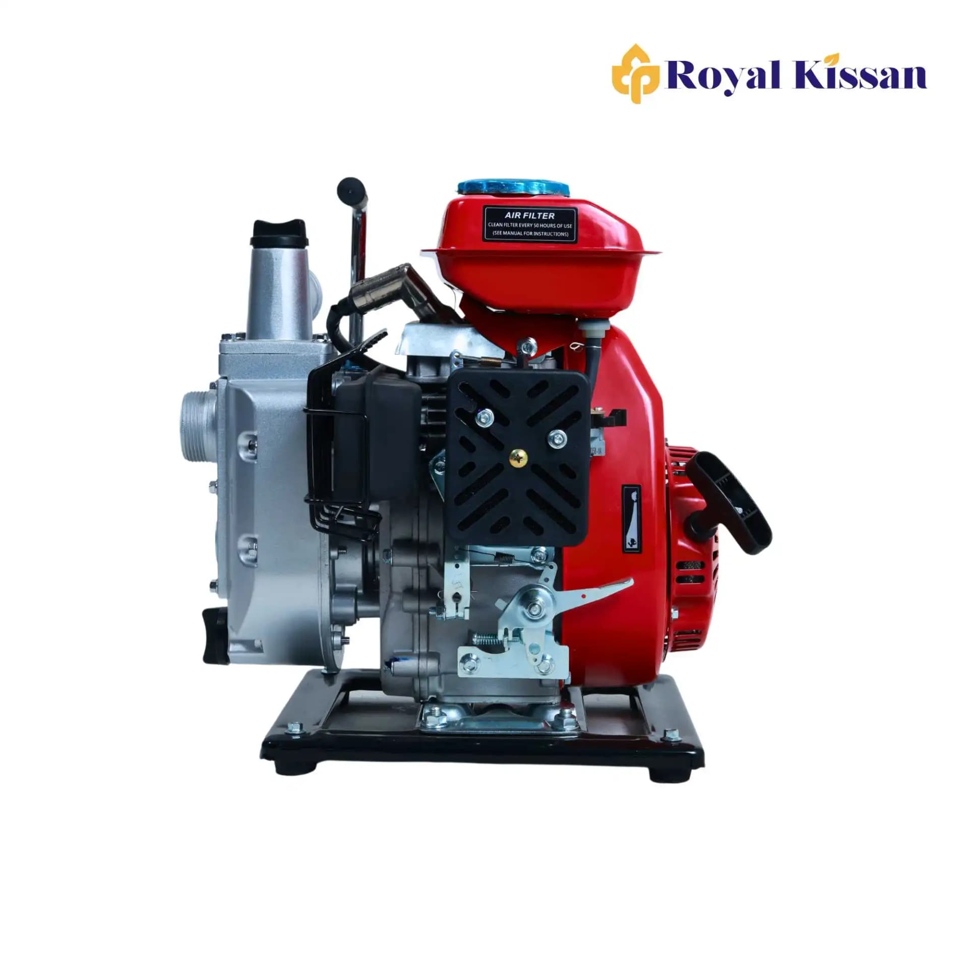 Royal Kissan Premium Quality Portable Water Pump 1.5 Inch, RK-WP-P1.5 With 98CC 4-Stroke Petrol Engine - Image 3