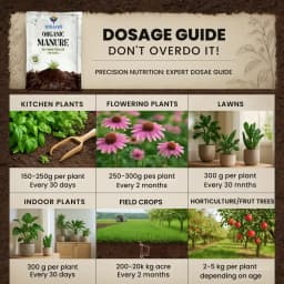 Utkarsh Organic Manure Natural Fertilizer, Promotes Plant Growth And Soil Health 6