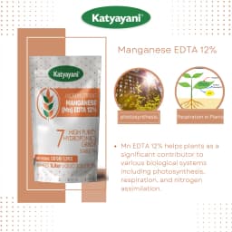Katyayani Manganese EDTA 12%, Hydroponics Grade, Effective Solution For Manganese Deficiency and Plant Growth 6