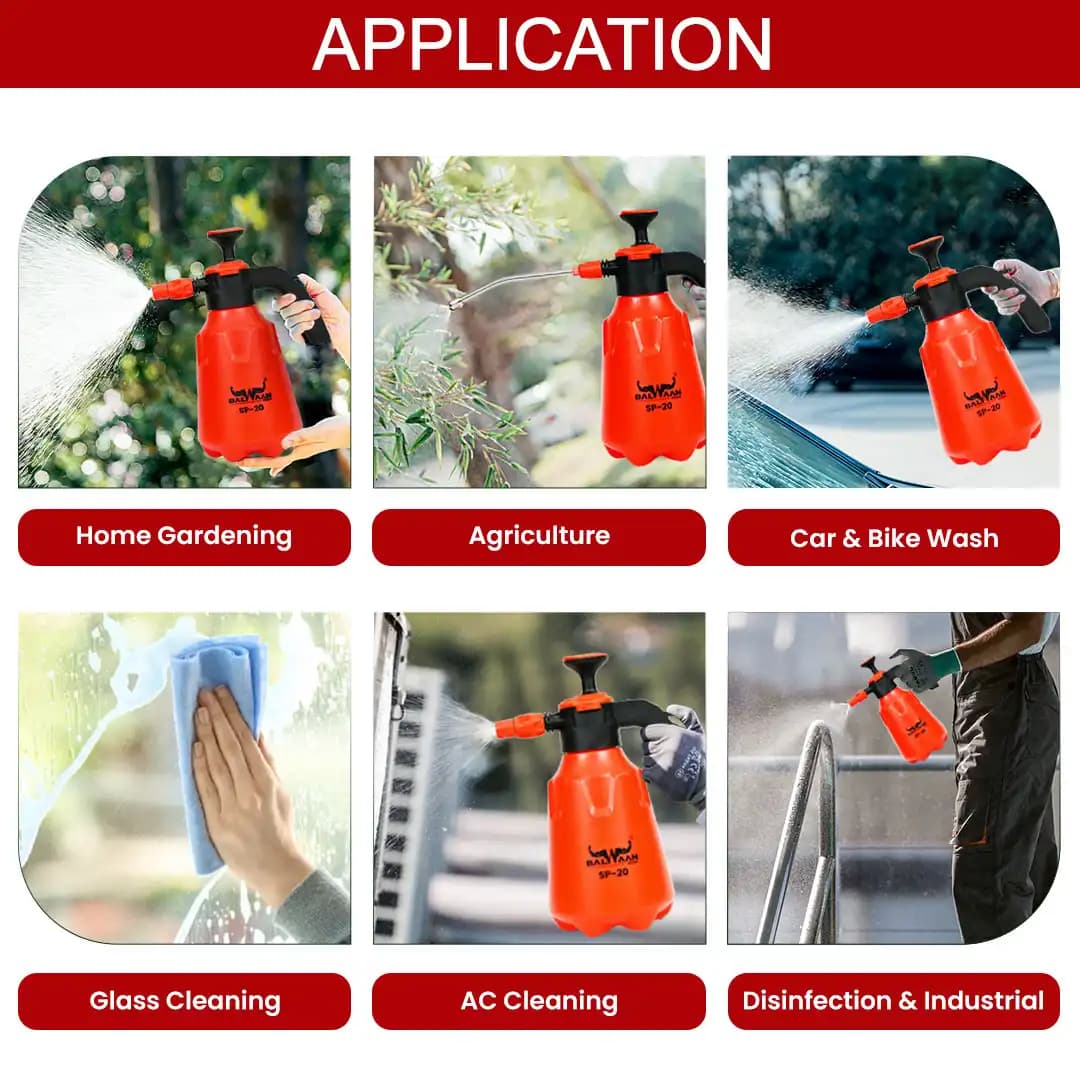 Balwaan SP-20 - 2 Liter Pump Sprayer - Image 4