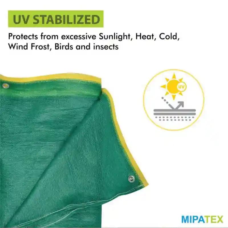 Mipatex - Garden Shade Net 50% Shade, UV Stabilized, Sun Protected, 100% UV stabilized high density polyethylene (HDPE) - Image 7