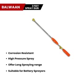 Balwaan Spray Gun for Battery Sprayer, Use For Fertilizers and Pesticides Spraying 2