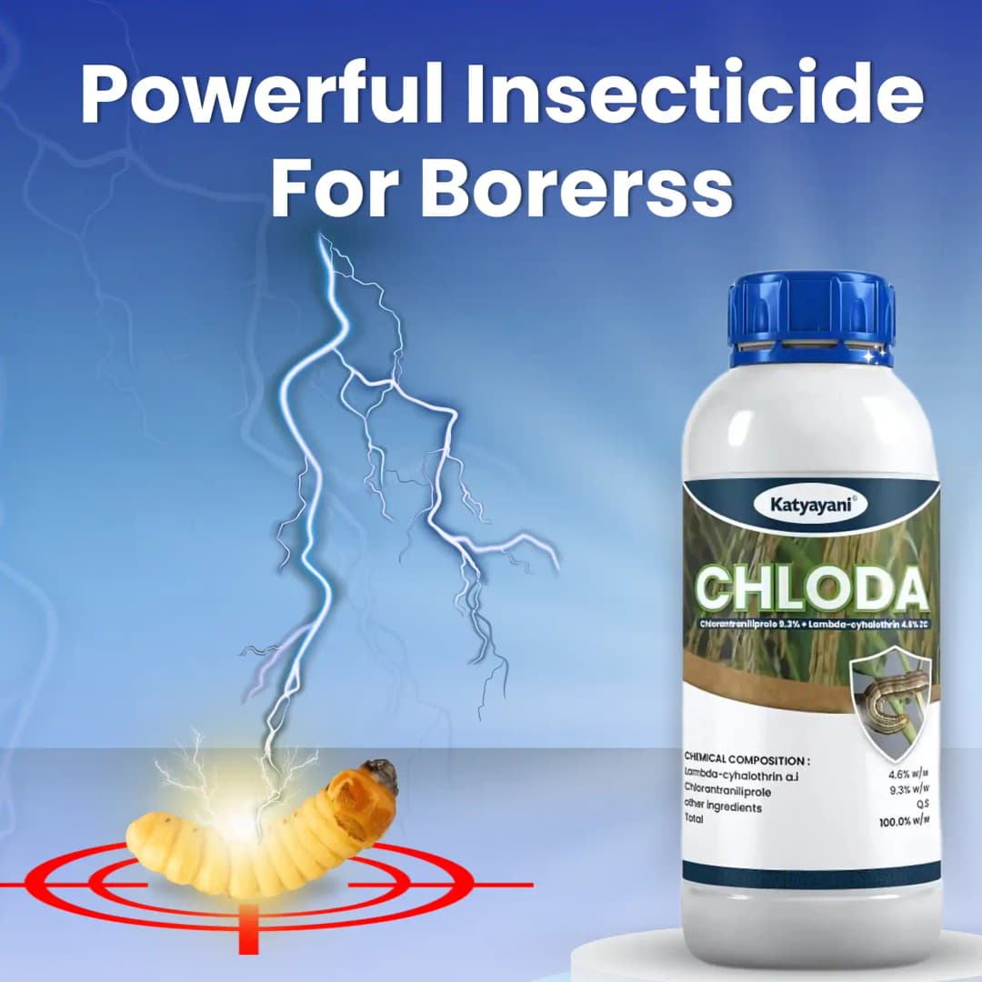 Katyayani Chloda Chlorantraniliprole 9.3% + Lambda Cyhalothrin 4.6% ZC Insecticide, for Effective Pest Control for Crops - Image 2
