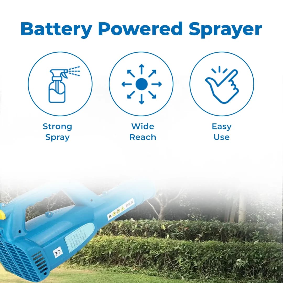 Pad Corp High Pressure Blower Gun, Mist Blower, Compatible With Battery Sprayer Capacity Minimum 12 Volt X 12 Amp, Without Belt. - Image 4