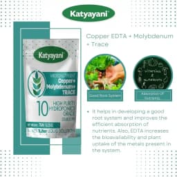 Katyayani Copper Edta + Molybdenum + Trace Micronutrient Fertilizer, 100% Water Soluble Fertilizer 4