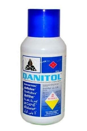 Sumitomo Danitol Fenpropathrin 10% EC Broad Spectrum Insecticide For Pink bollworm, Spotted Bollworm. - Image 1