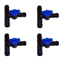 Radhe Agri 16 MM Tee Connector, PVC Material, Tap Cock And Straight Connector 5