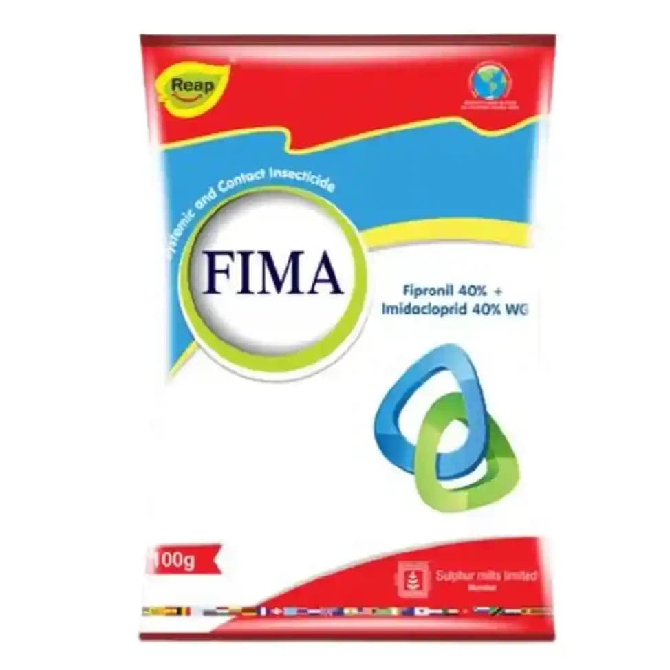 सल्फर मिल्स फिमा फिप्रोनिल 40% + इमिडाक्लोप्रिड 40% डब्ल्यूजी कीटनाशक, सफेद मच्छर और दीमक के लिए विशेष - Image 2
