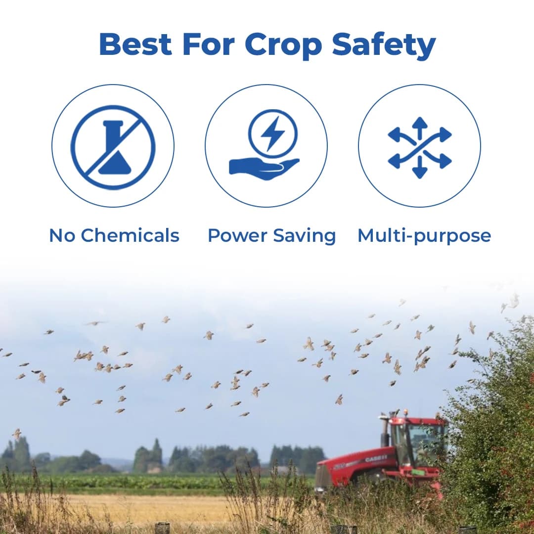 पेस्ट-एन-ट्रोल बर्ड और पिजन रिपेलर, बहुउद्देशीय उपयोग - बगीचा, उद्योग और घर के लिए, उपयोग में अत्यंत सरल - Image 3