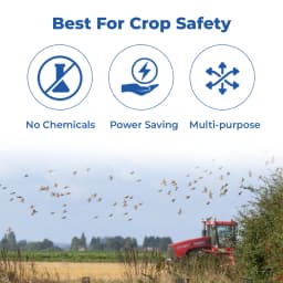 पेस्ट-एन-ट्रोल बर्ड और पिजन रिपेलर, बहुउद्देशीय उपयोग - बगीचा, उद्योग और घर के लिए, उपयोग में अत्यंत सरल 3