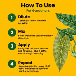 Utkarsh NPK 13:40:13 (Crystalline 100% Water Soluble Complex Fertilizer), Best for Drip Irrigation 6