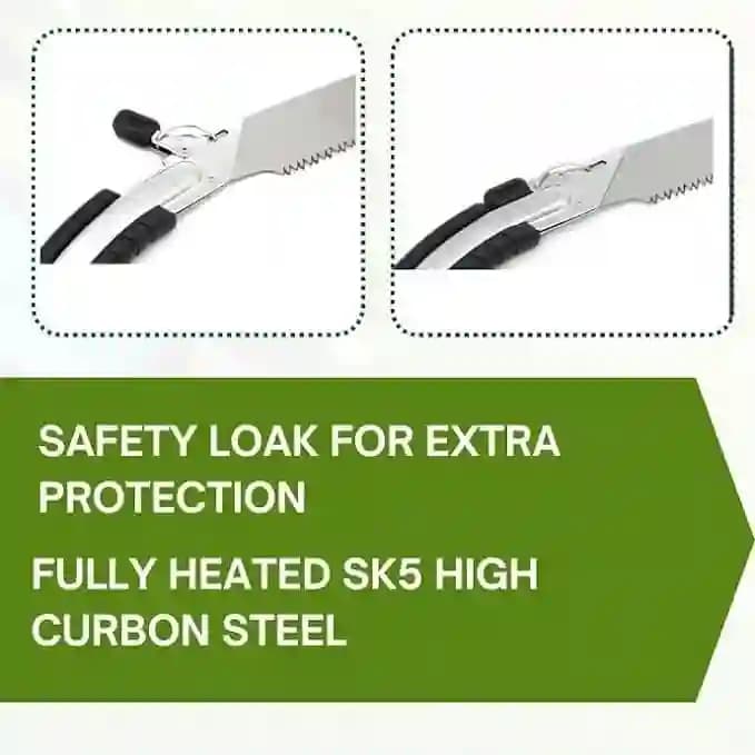 Radhe Pruning Saw 21 Inch Sk95 Steel Foldable Saw, 3-Sided Teeth For Fruit Trees And Branches - Image 11