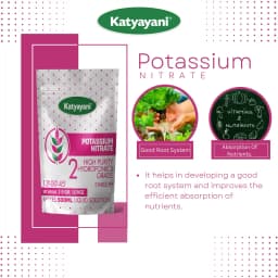 Katyayani Potassium Nitrate, 100% Water Soluble Fertilizer, Hydroponics Fertilizer, Suitable For All Crops. 4