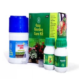 Ezzy Garden Care Kit for 50 Plants 100% ORGANIC Plant fertilizer with Humic Acid,Seaweed and Fulvic Acid,Neem extract pesticide and Moringa extract 3