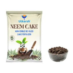 Utkarsh Neem Cake Organic Fertilizer, Soil Conditioner And Natural Pest Repellent For Healthier Plants 7