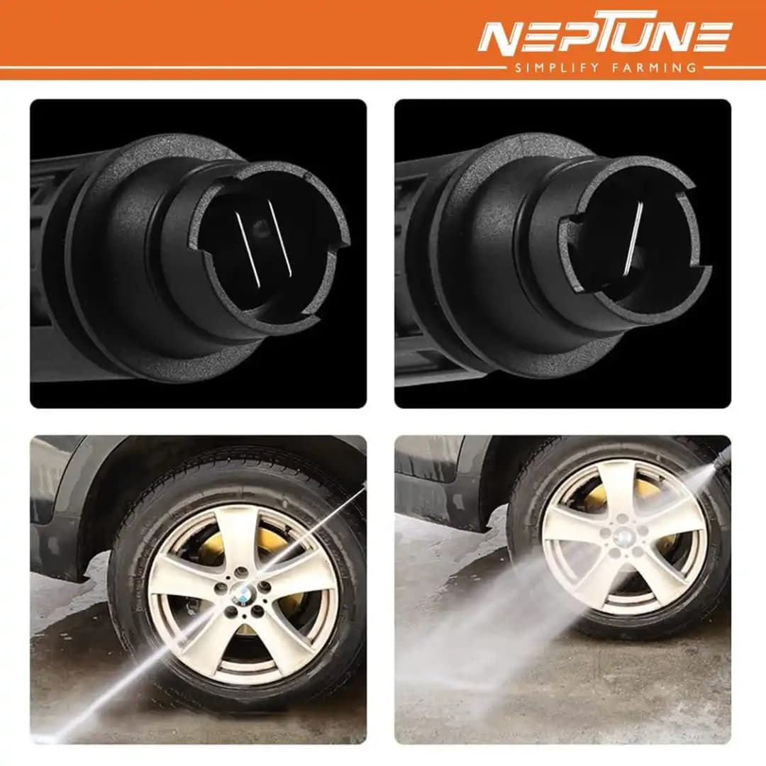 Neptune PW-280 Electric Portable High Pressure Washer, 1600W, Piston Pump, Flow Rate 10L-Min, Ideal For Washing And Cleaning Purpose - Image 5