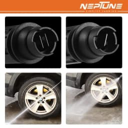 Neptune PW-280 Electric Portable High Pressure Washer, 1600W, Piston Pump, Flow Rate 10L-Min, Ideal For Washing And Cleaning Purpose 5