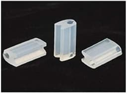 सिद्धि गार्डन बीज टमाटर के पौधे ग्राफ्टिंग क्लिप, चोकर सिलिकॉन पौधे ग्राफ्टिंग क्लिप 2.5 मिमी 3