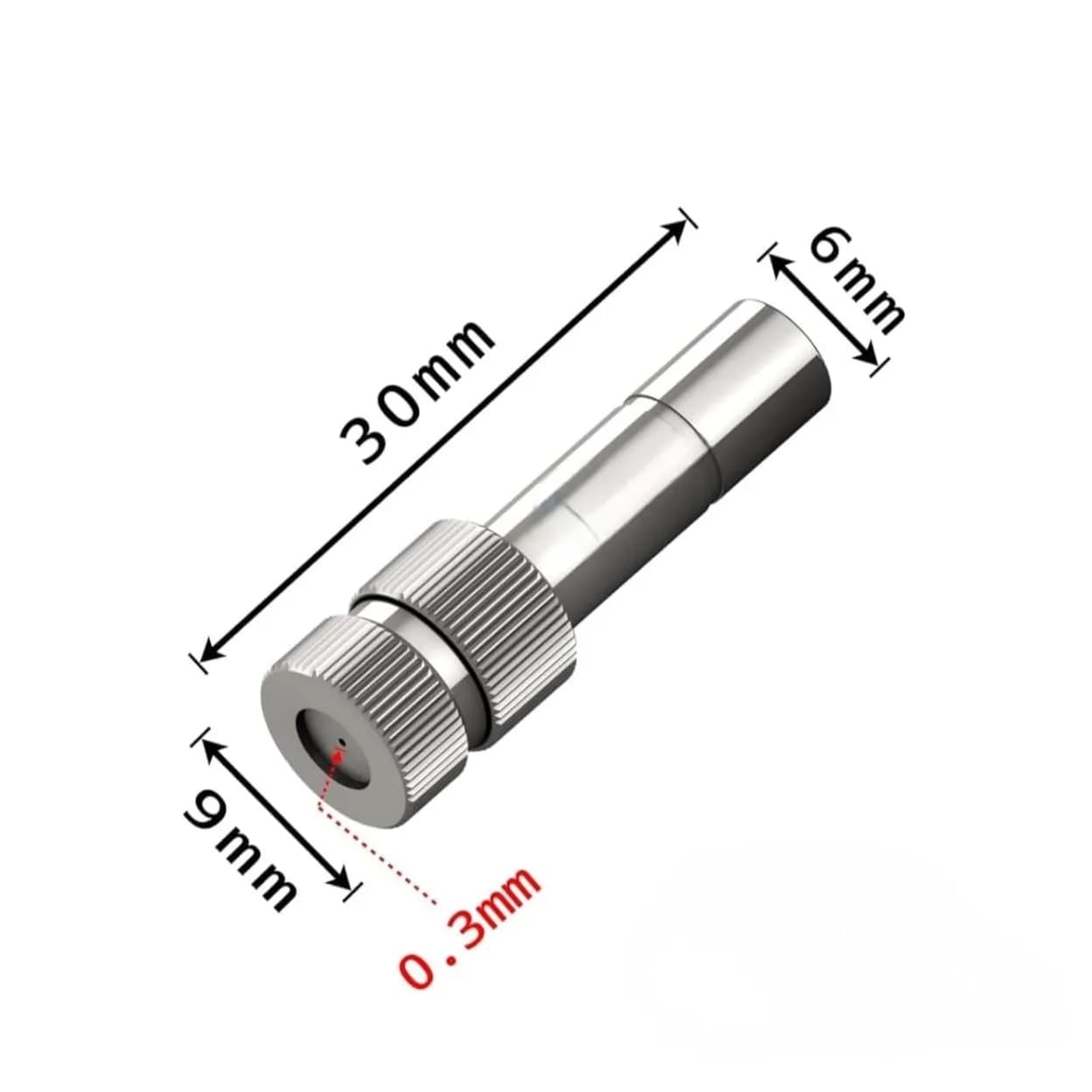 Radhe Agri High Quality Stainless Steel 6 mm Mist Nozzle - Image 2