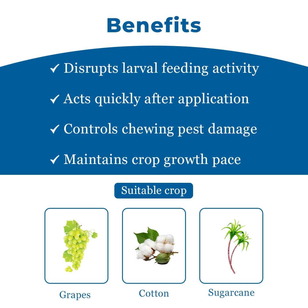 Exylon MECTIMAX 5 Emamectin Benzoate 5% SG Insecticide, Effective For Sucking And Chewing Pests Control In Multipal Crops - Image 4