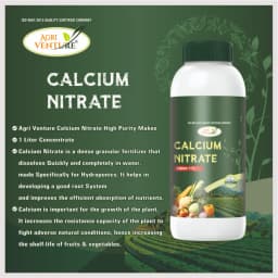 Agriventure Calcium Nitrate, Calcium 11%, 100% Water Soluble Fertilizer, Used In All Crops 4