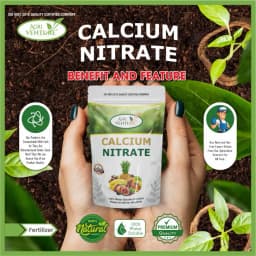 Agriventure Calcium Nitrate 18.8%, 100% Water Soluble Fertilizer, Increases Crop Quality And Yield 2