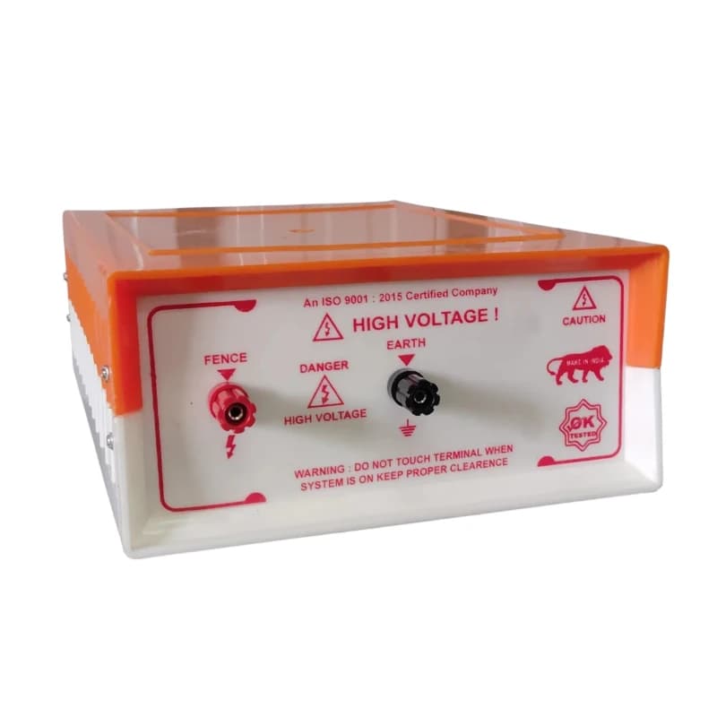 Urja 12 KV Solar Zhatka Machine Combo Set For 30 Acre, Includes Battery 12V x 14Ah, Earthing Set And 30 Watt Solar Panel - Image 3