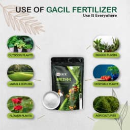 GACIL NPK 21-0-0 Ammonium Sulphate 21% Fertilizer For Garden Plants & Agriculture Farming Crops, White Crystalline Powder. 8