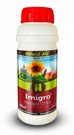 Imigro Imidaclorpid 17.8% SL Insecticides, For The Control Of Sucking Pests Like White Fly, Aphid and Jassids 1