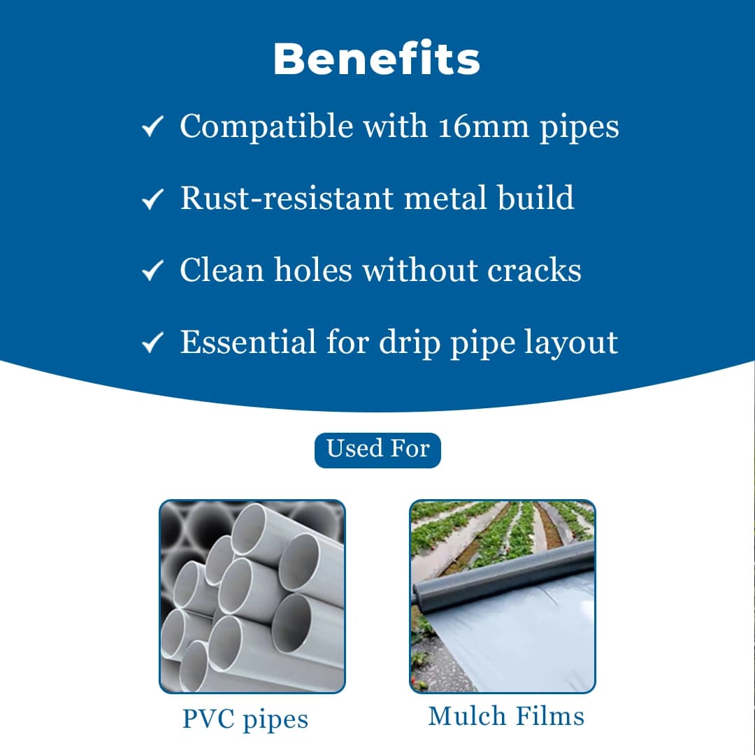Siddhi Metal Drill Tool, Durable And Excellent Quality, Use For Connecting Pipe With PVC. - Image 4