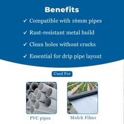 Siddhi Metal Drill Tool, Durable And Excellent Quality, Use For Connecting Pipe With PVC. 4