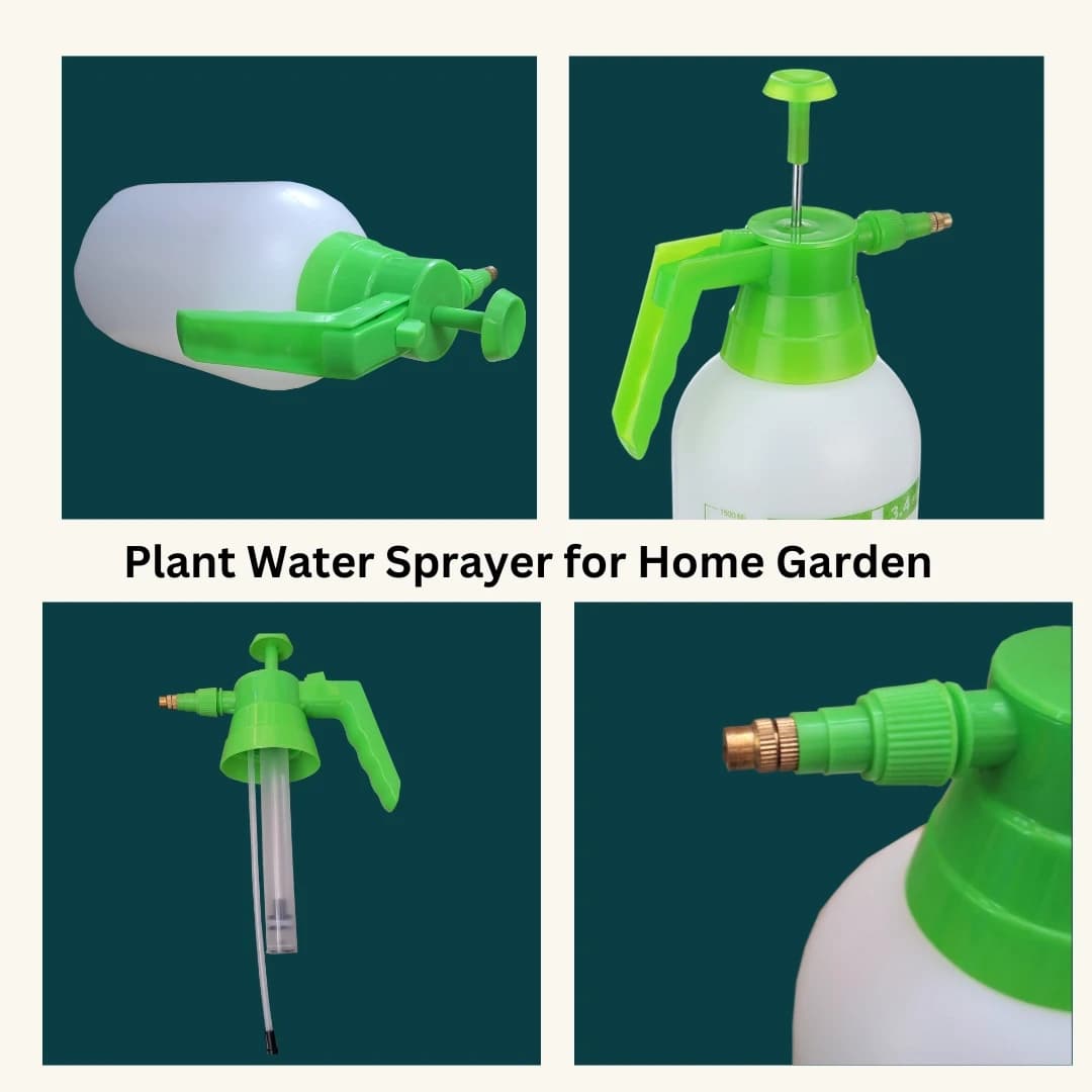 Radhe Brass Nozzle Pressure Spray Pump, 2L For Garden, Heavy Duty Material, Non-Slip Handle - Image 6