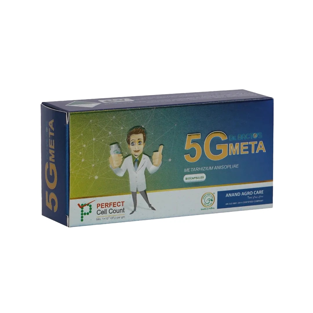 Dr. Bacto\'s 5G Meta Bio capsules, Contact Insecticide Used For Biological Control Of Insects And Other Arthropod Pests.