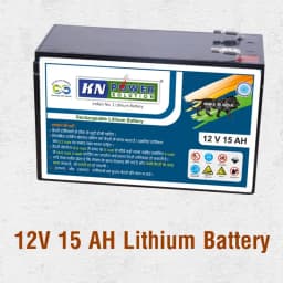 Radhe Agri 12V x 15Ah Rechargeable Lithium Ion Battery, Usage For Agricultural Sprayers & Zatka Machine - Long Backup With 1-Year Warranty 9