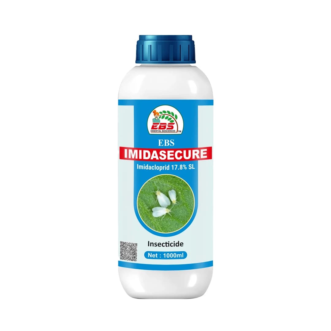 EBS Imidasecure Imidacloprid 17.8% SL Insecticide, Used To Protect Crops From Pests
