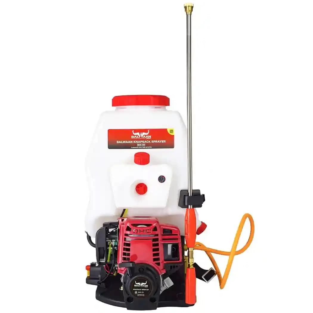 Balwaan BKS 35i ISI Marked 35cc Knapsack Sprayer, Petrol Engine, ISI Engine with 25L Tank Capacity - Image 1