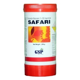 GSP Safari Emamectin Benzoate 5% SG Insecticide, Effective For Bollworm Thrips And Mites Control 1