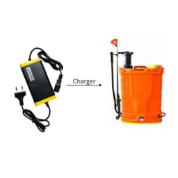 FarmEarth Masand 12V x 2.5A Battery Charger For Agricultural Spray Pump Batteries, Compatible 12 Volt - Fast Charging Adapter For Power Sprayers 7