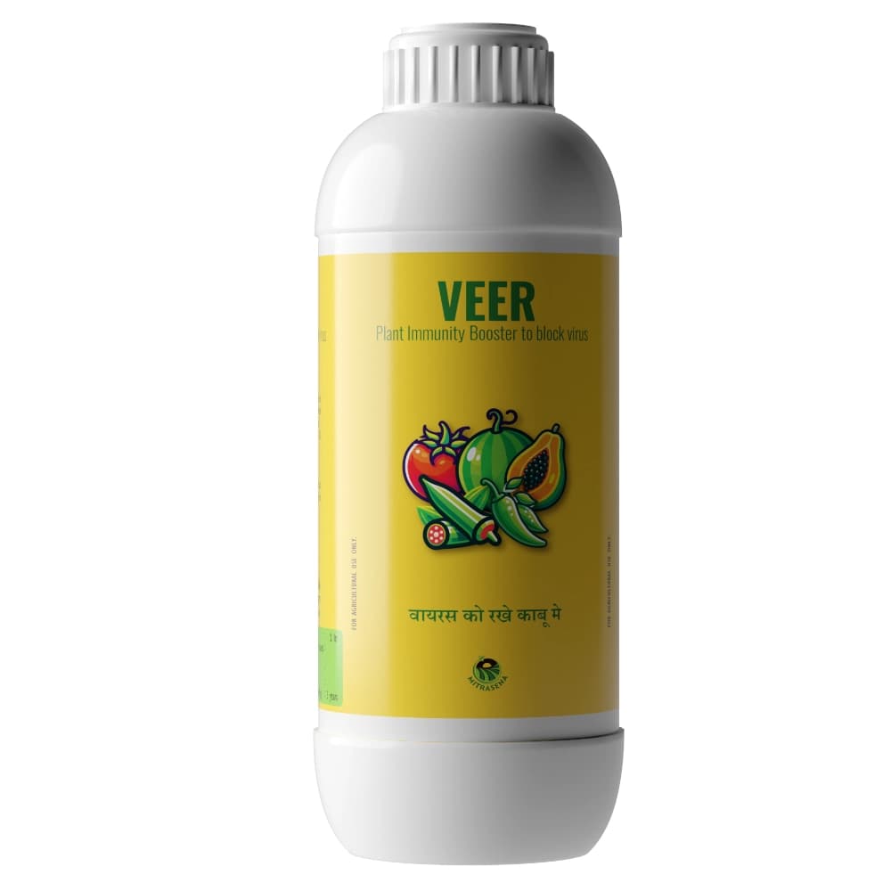 Biowall VEER Natural Herbal Virus Control, Effective For TMV, Leaf Curl, Mosaic And Wilt Diseases In Crops - Image 1