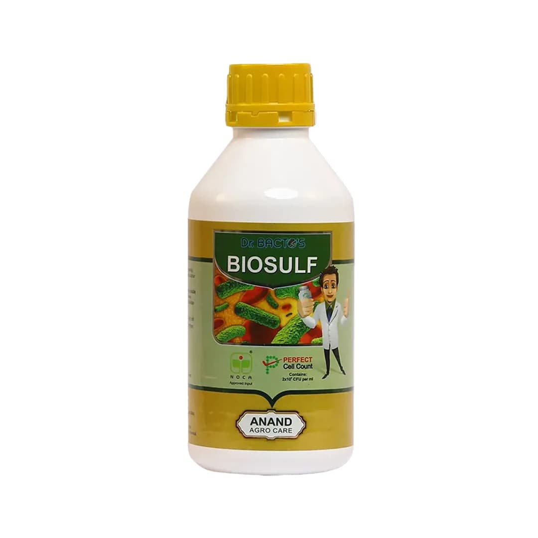 Dr. Bacto\'s BioSulf (Vegetative Cells Of Thiobacillus Spp.), Non Toxic. Converts The Insoluble Form of Sulphur and Ferrous Into Soluble Form. - Image 1