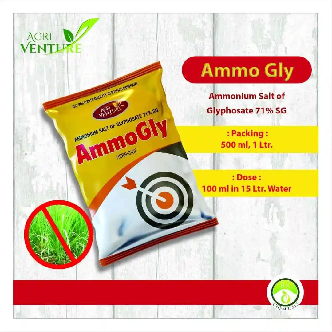Agriventure Ammogly Ammonium Salt of Glyphosote 71% SG Herbicide for the Control of Annual Perennial, Broadleaf and Grassy Weeds - Image 3